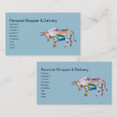 Persönlicher Einkäufer erstellen Sie Ihre eigene e Visitenkarte (Vorne/Hinten)