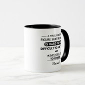 Persönlicher Eiskunstlauf-Trainer Danke Tasse (VorderseiteRechts)