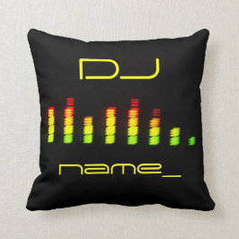 Persönlicher Entzerrer DJ Kissen