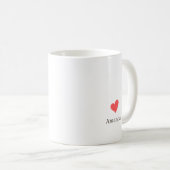 Persönlicher Ergotherapeut mit Funkeln Kaffeetasse (VorderseiteRechts)