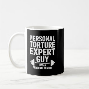 Persönlicher Folterexperte Mann Kaffeetasse