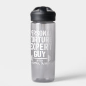 Persönlicher Folterexperte Mann Trinkflasche (Vorderseite)