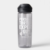 Persönlicher Folterexperte Mann Trinkflasche (Rückseite)