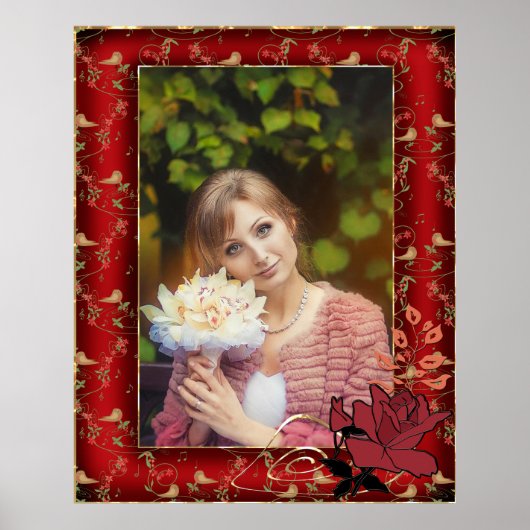 Persönlicher Foto Poster (Vorne)