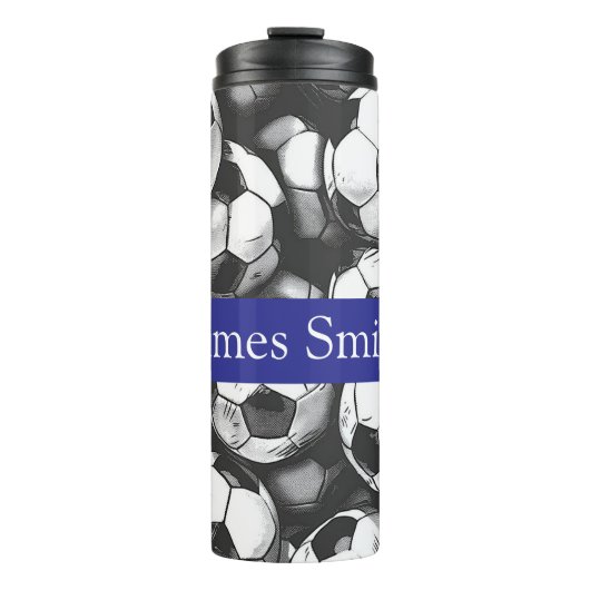 Persönlicher Fußball-Getränketrockner Thermosbecher (Vorderseite)