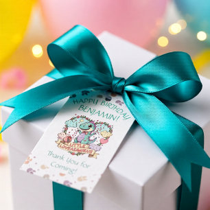 Persönlicher Geburtstag Little Dino Geschenkanhänger