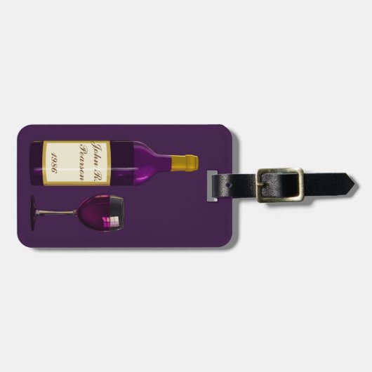 PERSÖNLICHER GEPÄCKANHÄNGER (Vorderseite horizontal)