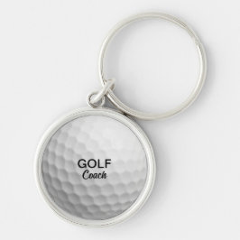 Persönlicher Golf-Coach Schlüsselanhänger