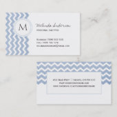 Persönlicher Käufer-Zickzack Geschäfts-Karte Visitenkarte (Vorne/Hinten)