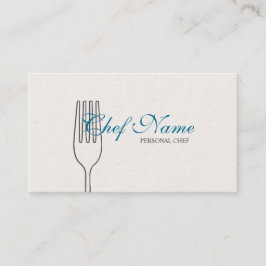 Persönlicher Koch, Catering, Führungskraft-Koch Visitenkarte