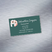 Persönlicher Koch Cook Baker Private Magnetische Visitenkarte (Beispiel)