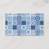 Persönlicher Koch oder Restaurant Lemon & Blue Til Visitenkarte (Rückseite)