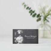 Persönlicher Koch Privater Koch Restaurant Chalkbo Visitenkarte (Stehend Vorderseite)