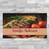 Persönlicher Koch Sous Koch Restaurant Visitenkarte