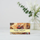 Persönlicher Koch Sous Koch Restaurant Visitenkarte (Stehend Vorderseite)