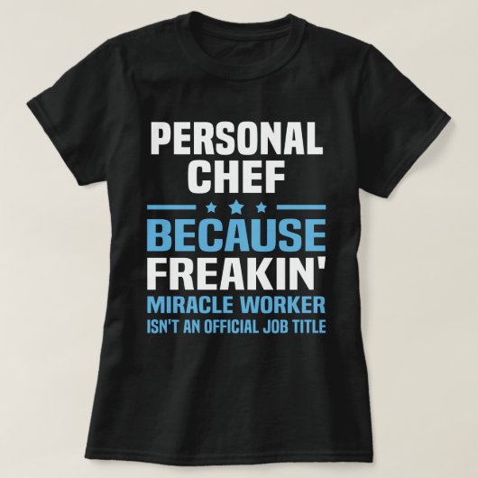 Persönlicher Koch T-Shirt (Design vorne)