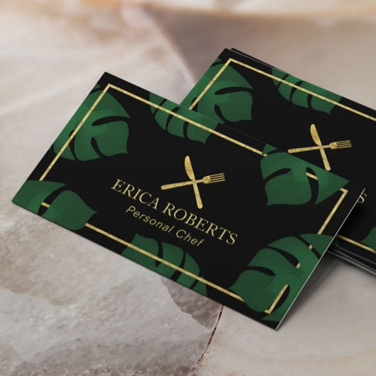Persönlicher Koch Tropischer Catering und Veransta Visitenkarte