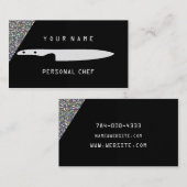 PERSÖNLICHER KOCH VISITENKARTE (Vorne/Hinten)