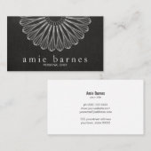 Persönlicher Koch Whisky Black Catering Black Visitenkarte (Vorne/Hinten)