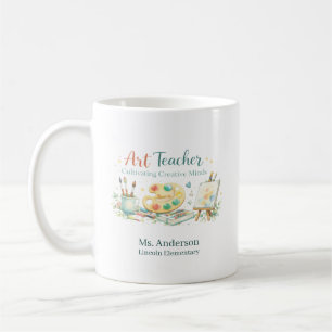 Persönlicher Kunstlehrer fördert kreative Köpfe Kaffeetasse