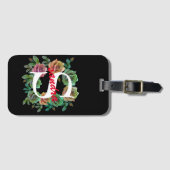 PERSÖNLICHER KUNSTSCHREIBEN GEPÄCKANHÄNGER (Vorderseite (Horizontal))