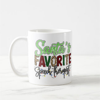 Persönlicher Lieblings-Logopäde des Weihnachtsmann Kaffeetasse