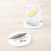 Persönlicher Luftschiff-Getränk-Untersetzer Getränkeuntersetzer (Seite)