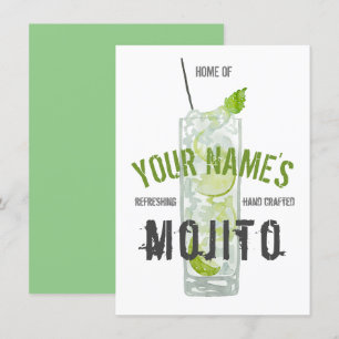 Persönlicher Mojito Einladung