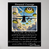 Persönlicher Mut: Abdriften Poster (Vorne)