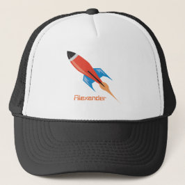 Persönlicher Name der Space Rocket Boys Truckerkappe
