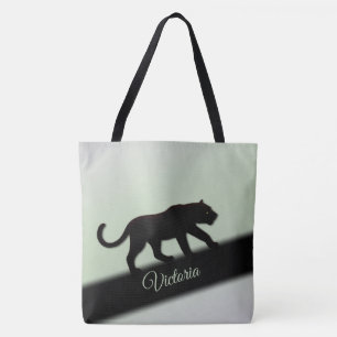 Persönlicher Name des Black Panther Tasche