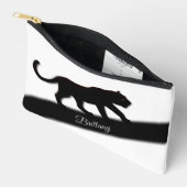 Persönlicher Name des Black Panther Zubehörtasche (Offen)