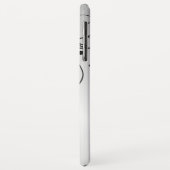 Persönlicher Name des Tanzes gestochen Case-Mate iPhone Hülle (Hinten/Links)