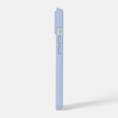 PERSÖNLICHER NAME EINFACH MODERNER MONOGRAMM-STIL iPhone 15 HÜLLE (Linke Seite)