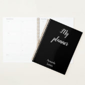 Persönlicher Name, individueller Name Planer (Anzeige)