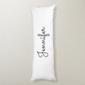 Persönlicher Name, Persönlicher Name Seitenschläferkissen (Rückseite (Vertikal))