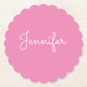 Persönlicher Name, Persönlicher Name Untersetzer (Vorderseite)