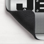 Persönlicher Namen-Metall Mousepad (Ecke)