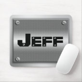 Persönlicher Namen-Metall Mousepad (Mit Mouse)