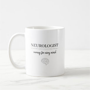 Persönlicher Neurologe, der sich um jeden Verstand Kaffeetasse