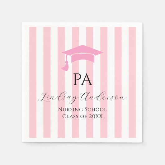 Persönlicher PA Arzt-Assistent Serviette (Vorderseite)