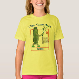 Persönlicher Pickleball Club Fun T - Shirt