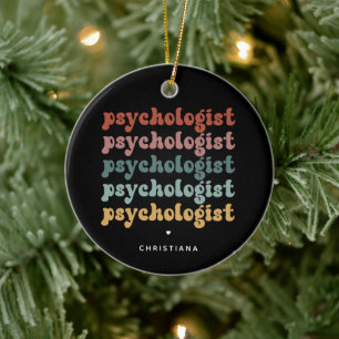 Persönlicher Psychologe Retro-Psychologie Keramik Ornament