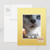 Persönlicher Raum Postkarte (Vorne/Hinten)