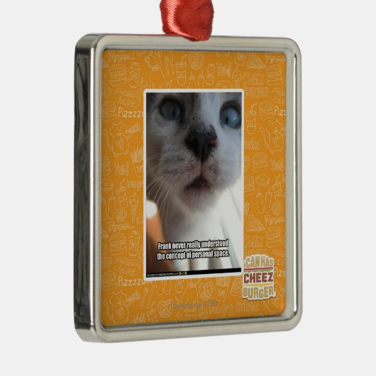 Persönlicher Raum Silbernes Ornament (Rechts)