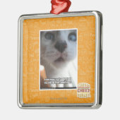 Persönlicher Raum Silbernes Ornament (Links)