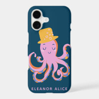 Persönlicher Rosa Oktopus Sondertanztier