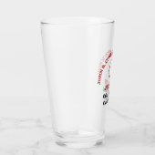 Persönlicher roter Baseballspieler Team Glas (Rechts)