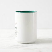 Persönlicher Ruhestand Name Tasse (Zentrum)