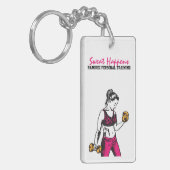 Persönlicher Schlüsselanhänger (Vorderseite links)